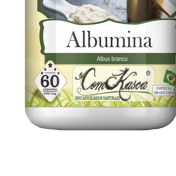 Albumina ComKasca 60 caps - Imagem 2