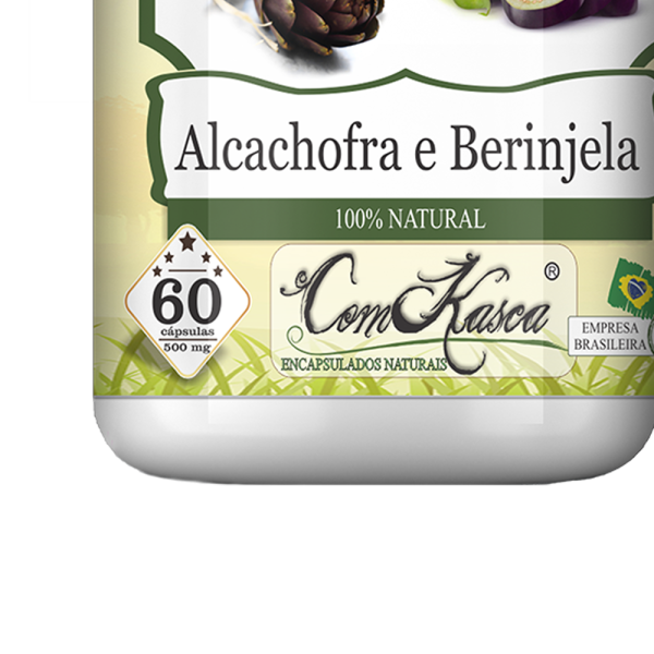 Alcachofra/Berinjela ComKasca 60 caps - Imagem 2