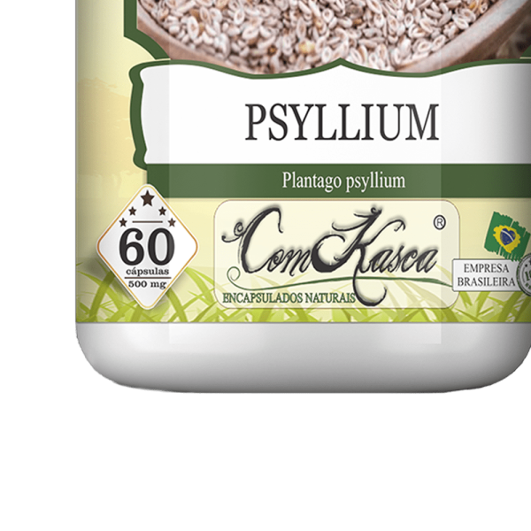 Psyllium ComKasca 60 caps - Imagem 3