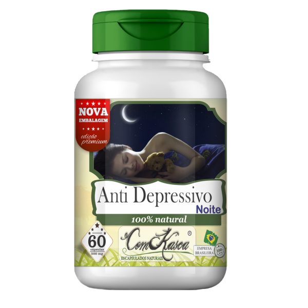 Anti Depressivo (NOITE) ComKasca 60 caps