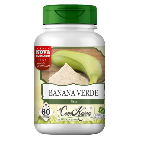 Banana Verde ComKasca 60 caps