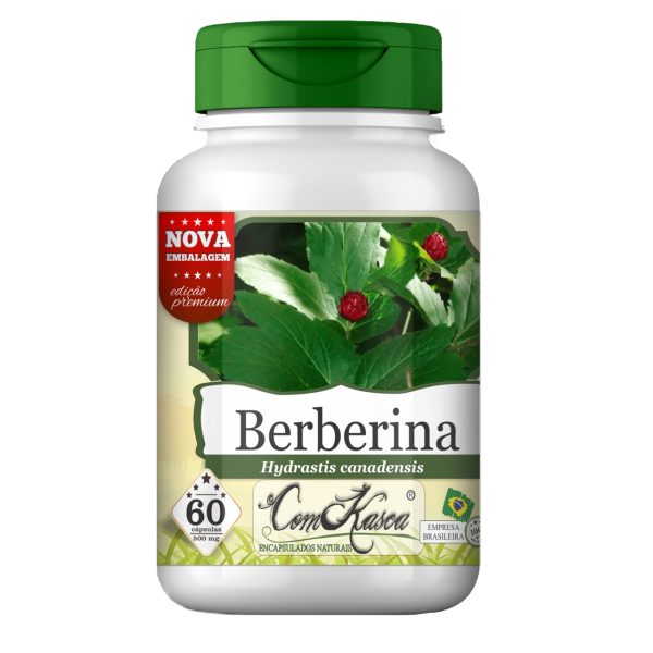 Berberina ComKasca 60 cápsulas (LANÇAMENTO)