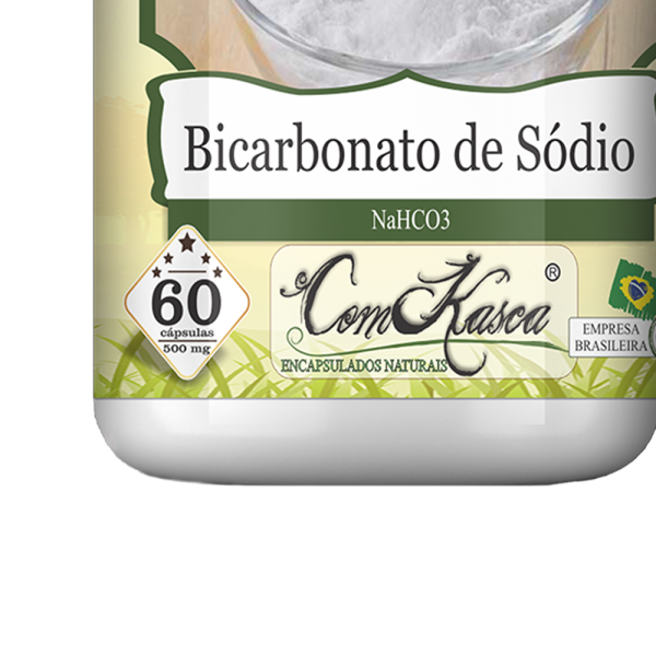 Bicarbonato de Sódio Comkasca 60 caps - Imagem 3