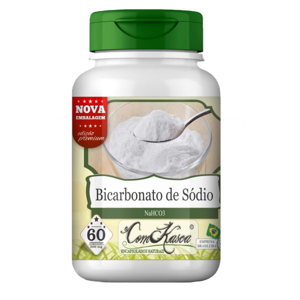 Bicarbonato de Sódio Comkasca 60 caps