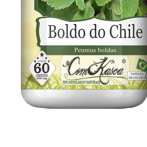 Boldo Do Chile ComKasca 60 caps - Imagem 2