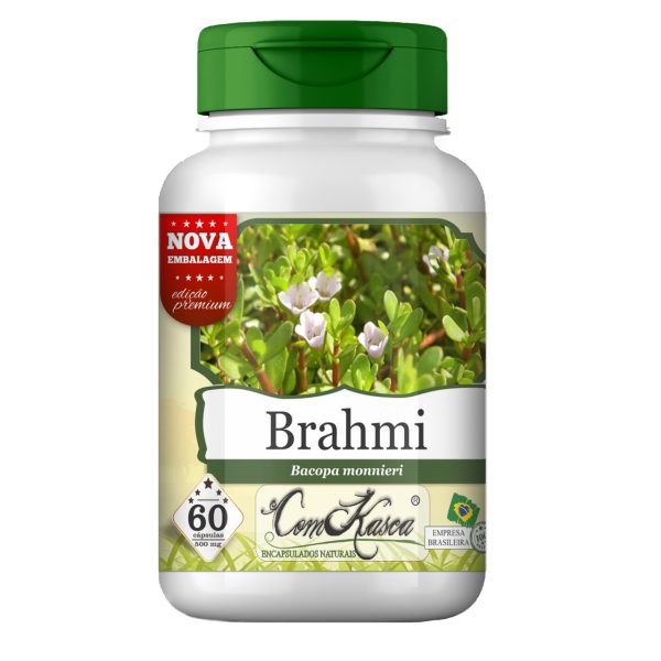 Brahmi ComKasca 60 cápsulas (LANÇAMENTO)