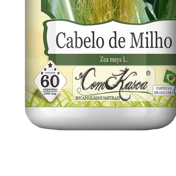 Cabelo de Milho ComKasca 60 caps - Imagem 3
