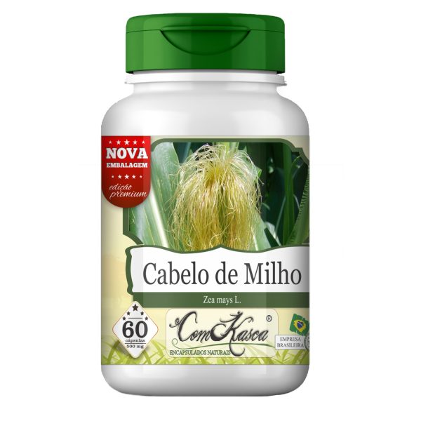 Cabelo de Milho ComKasca 60 caps