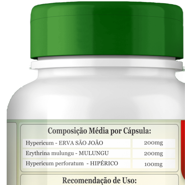 Calmante Natural ComKasca 60 cápsulas - Imagem 2