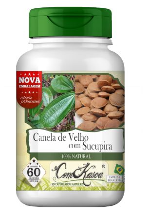 Canela de Velho e Sucupira 60 caps