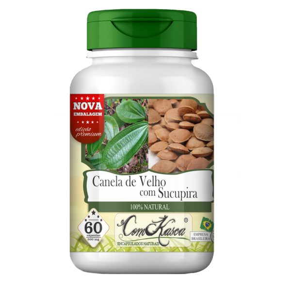 Canela de Velho e Sucupira 60 caps