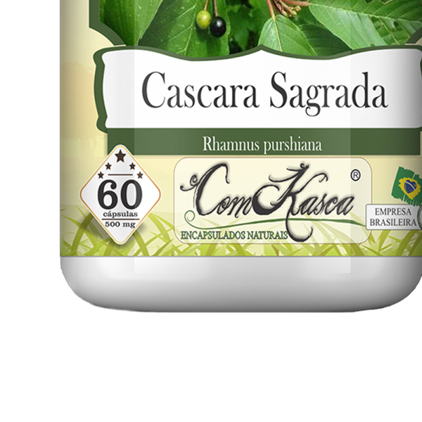 Cascara Sagrada ComKasca 60 caps - Imagem 3