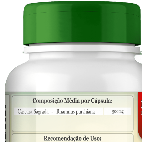 Cascara Sagrada ComKasca 60 caps - Imagem 4