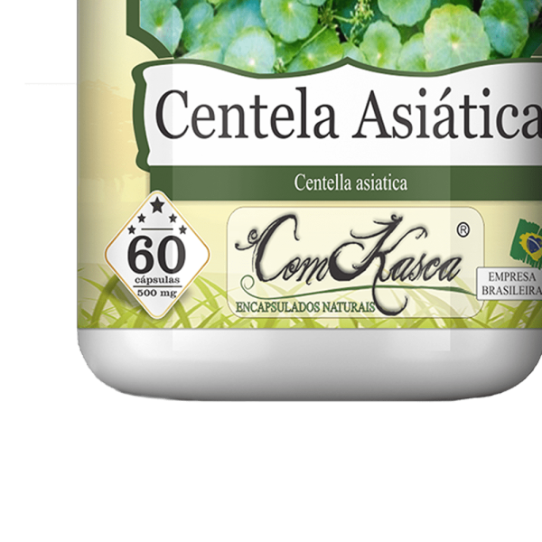 Centela Asiatica ComKasca 60 caps - Imagem 3