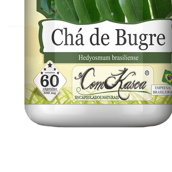 Chá de Bugre ComKasca 60 caps - Imagem 3