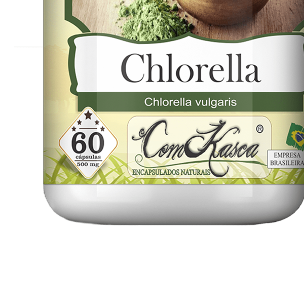 Chlorella ComKasca 60 caps - Imagem 2