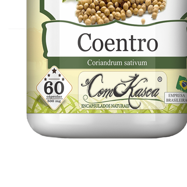 Coentro ComKasca 60 caps - Imagem 2