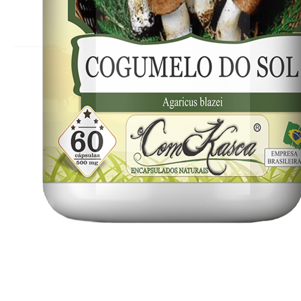 Cogumelo Do Sol ComKasca 60 caps - Imagem 4