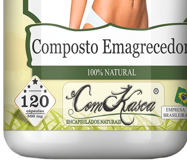 Composto Emagrecedor ComKasca 120 caps - Imagem 2