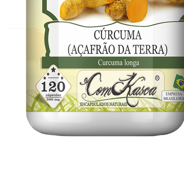 Cúrcuma ComKasca 120 cápsulas - Imagem 2