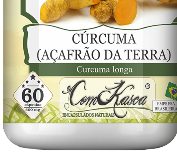 Cúrcuma ComKasca 60 cápsulas - Imagem 2