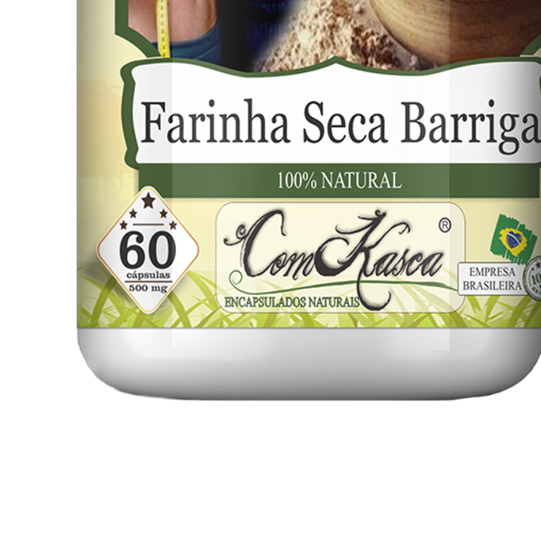 Farinha Seca Barriga ComKasca 60 cápsulas (composição nas fotos) - Imagem 3