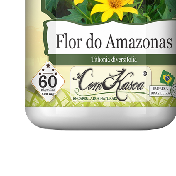 Flor Do Amazonas ComKasca 60 caps - Imagem 2