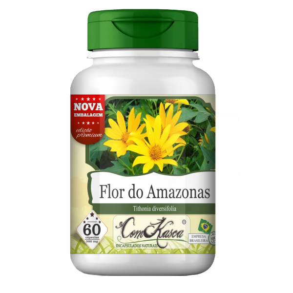 Flor Do Amazonas ComKasca 60 caps