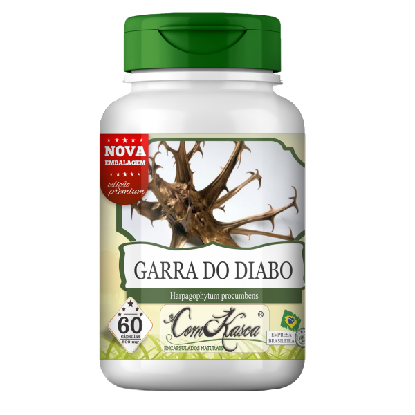 Garra do diabo ComKasca 60 caps