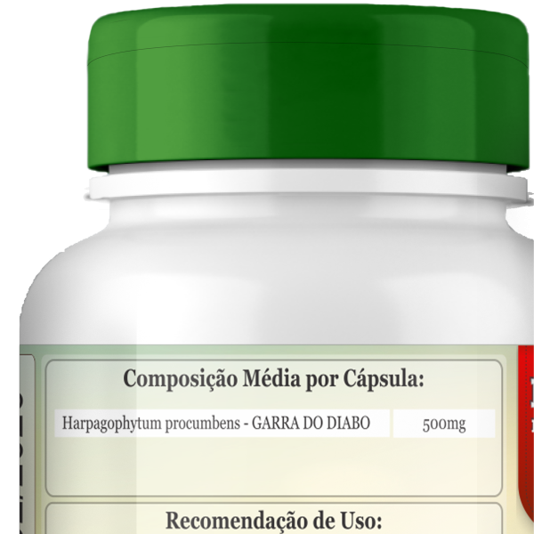Garra do diabo ComKasca 60 caps - Imagem 2