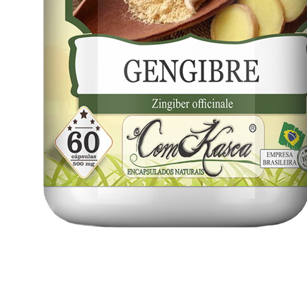 Gengibre ComKasca 60 caps - Imagem 3