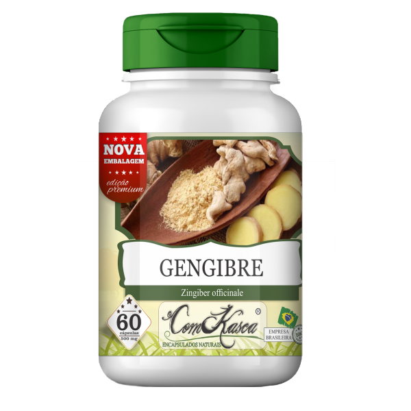 Gengibre ComKasca 60 caps