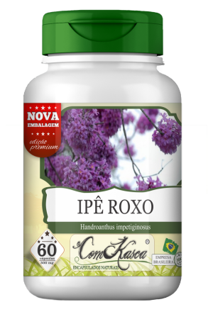 Ipê Roxo ComKasca 60 caps