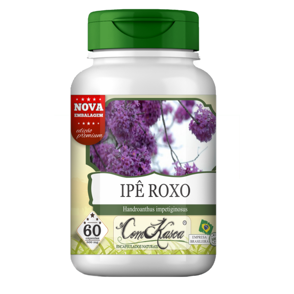 Ipê Roxo ComKasca 60 caps