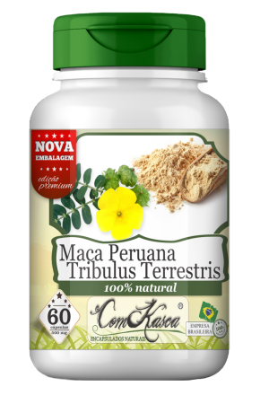 Maca Peruana com Tribulus Terrestris ComKasca 60 caps