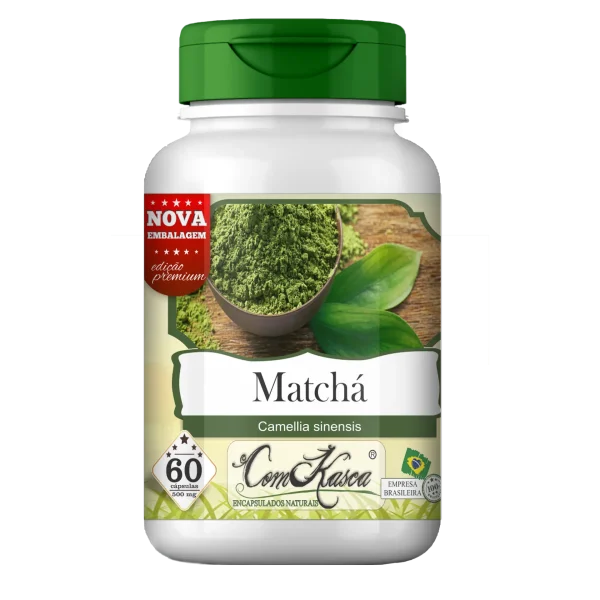 Matchá ComKasca 60 Cápsulas