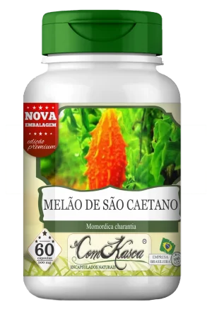 Melão de São Caetano ComKasca 60 Cápsulas