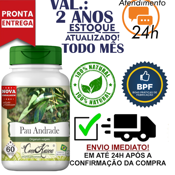 Pau Andrade ComKasca 60 Cápsulas - Imagem 3