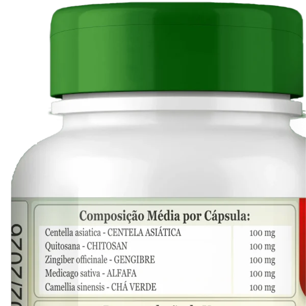 Perda de Gordura Abdominal ComKasca 60 Cápsulas - Imagem 3