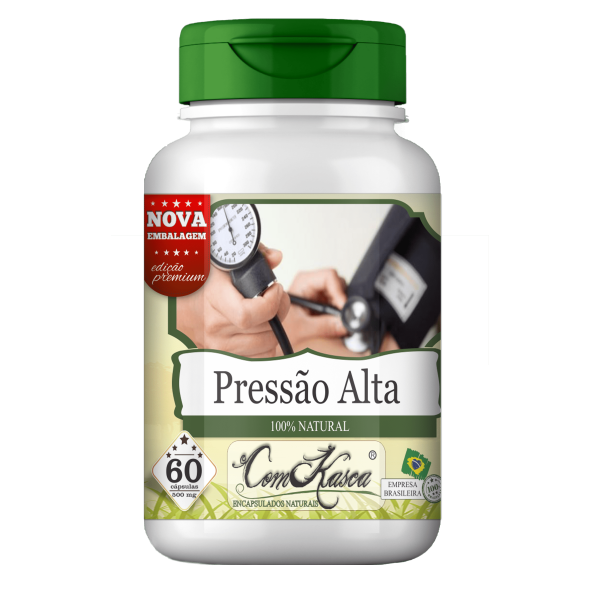 Pressão Alta ComKasca 60 caps