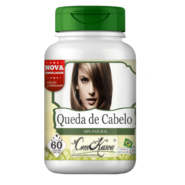 Queda de Cabelo ComKasca 60 caps