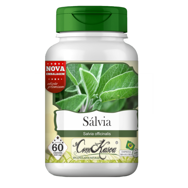 Sálvia ComKasca 60 caps