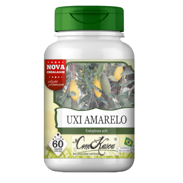 Uxi Amarelo ComKasca 60 caps