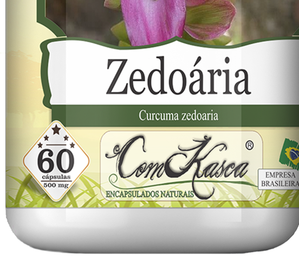 Cúrcuma Zedoaria ComKasca 60 caps - Imagem 2