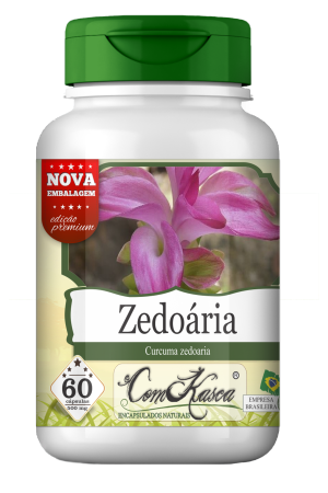 Cúrcuma Zedoaria ComKasca 60 caps