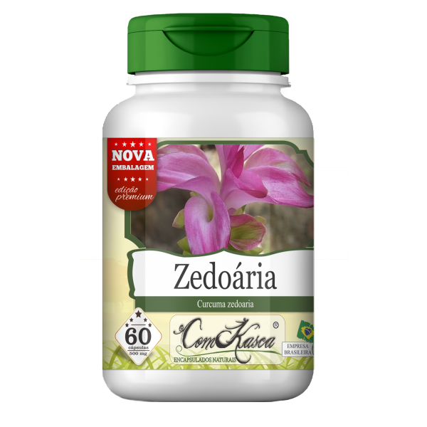 Cúrcuma Zedoaria ComKasca 60 caps