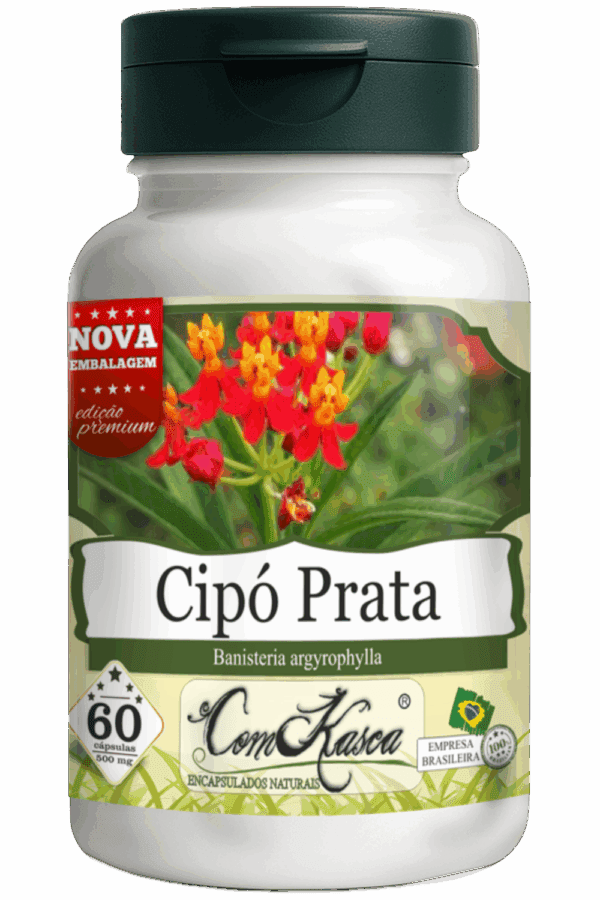 Cipó Prata ComKasca 60 caps - Imagem 3