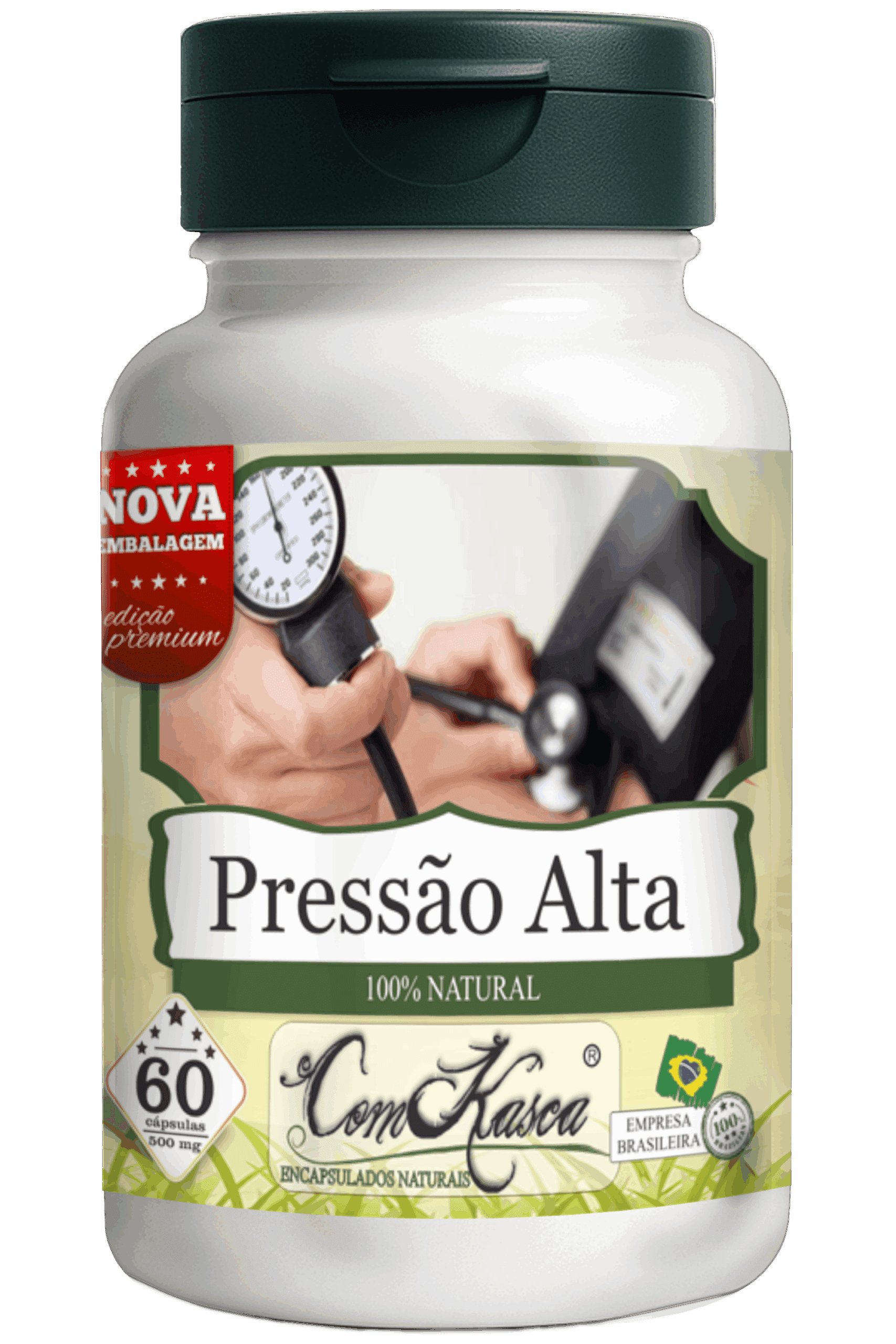 Pressão Alta ComKasca 60 caps - Imagem 2