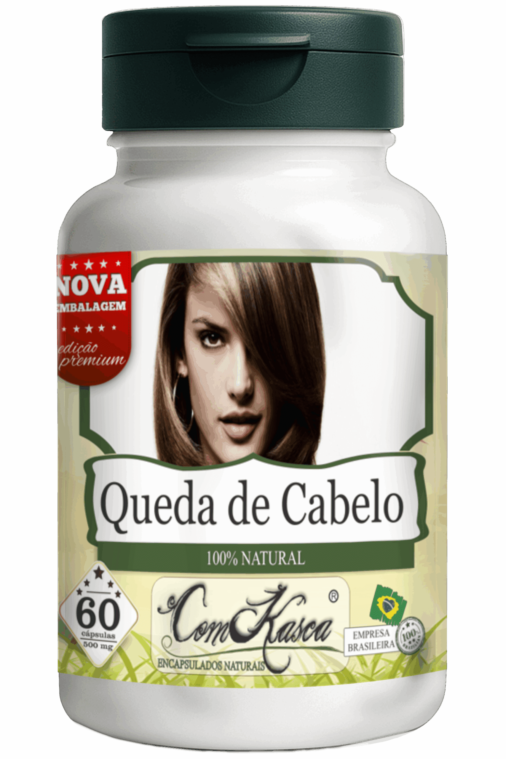 Queda de Cabelo ComKasca 60 caps - Imagem 2