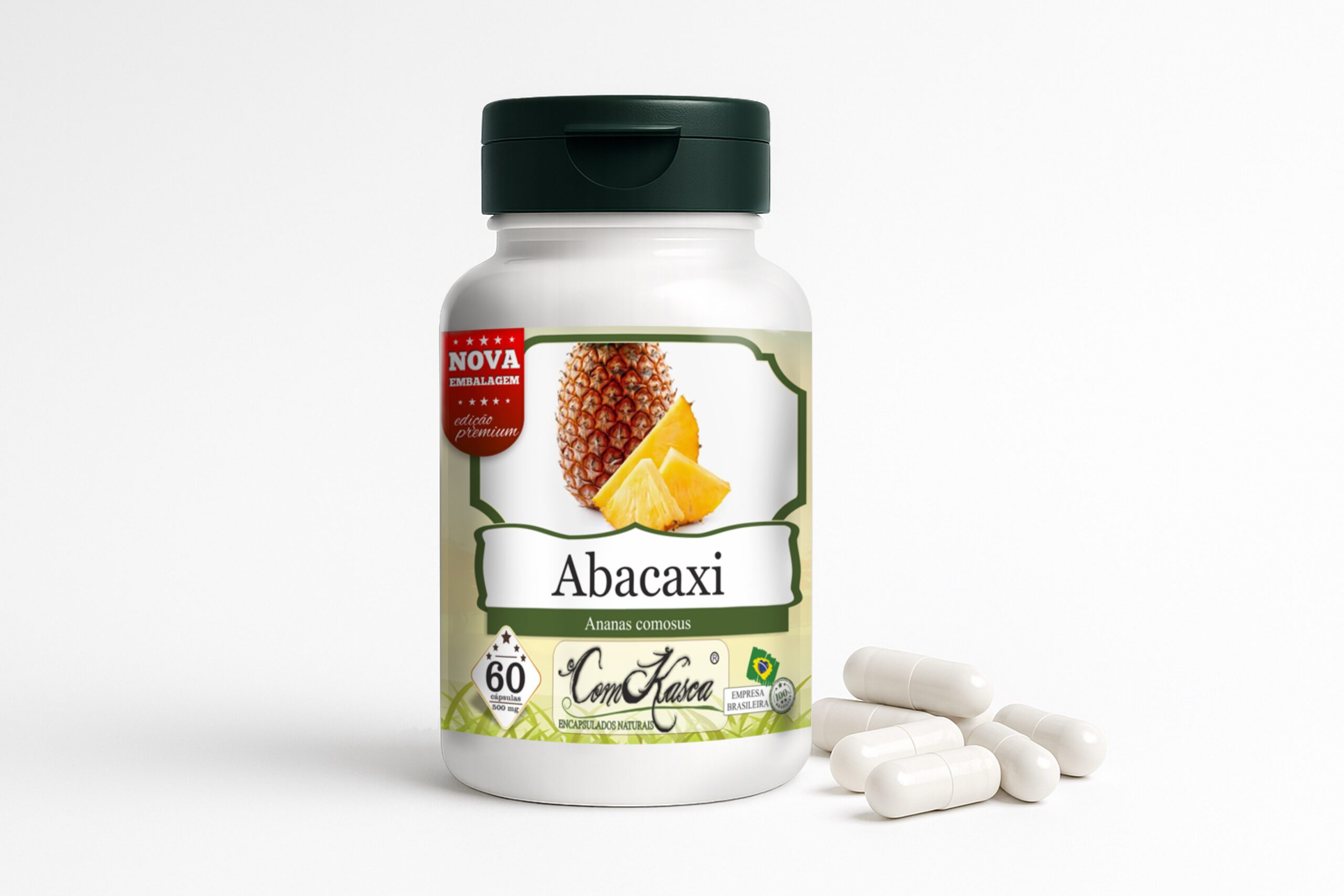 Abacaxi ComKasca 60 cápsulas - Imagem 3